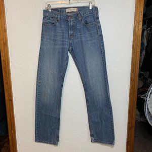 Levi's 514 Slim Straight Distressed Jeans Sz: 30W